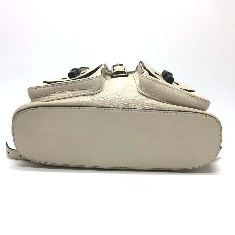 GUCCI Authentic White Bamboo Backpack - Picture 4 of 16